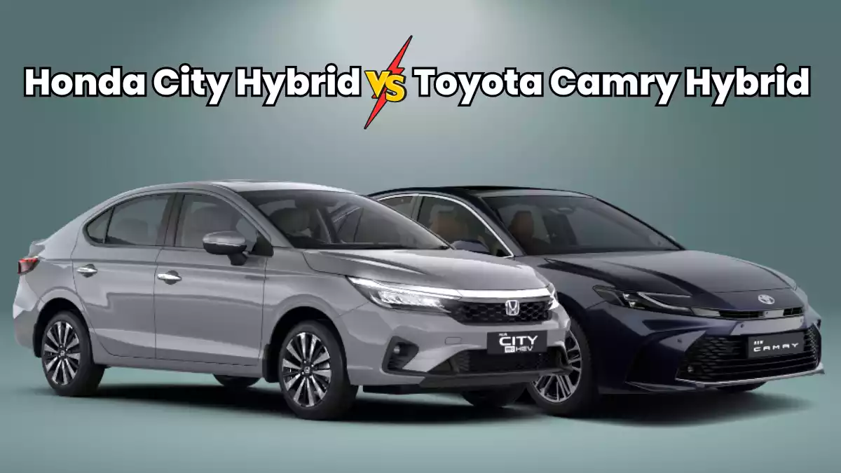 Honda City Hybrid vs Toyota Camry Hybrid