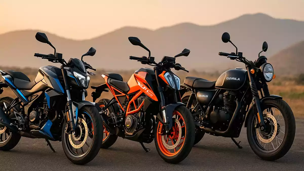 Bajaj Pulsar NS400Z vs KTM Duke 390 vs Royal Enfield Guerrilla 450